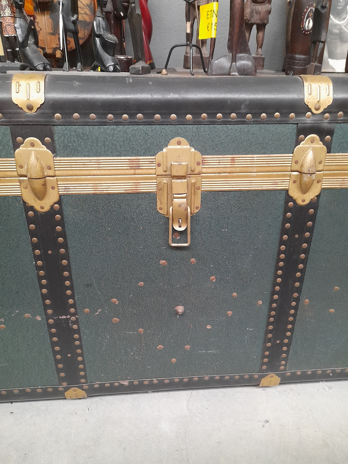 BAULE vintage verde
