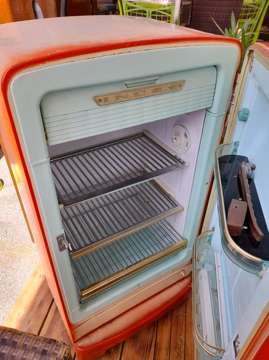 FRIGORIFERO vintage rosso