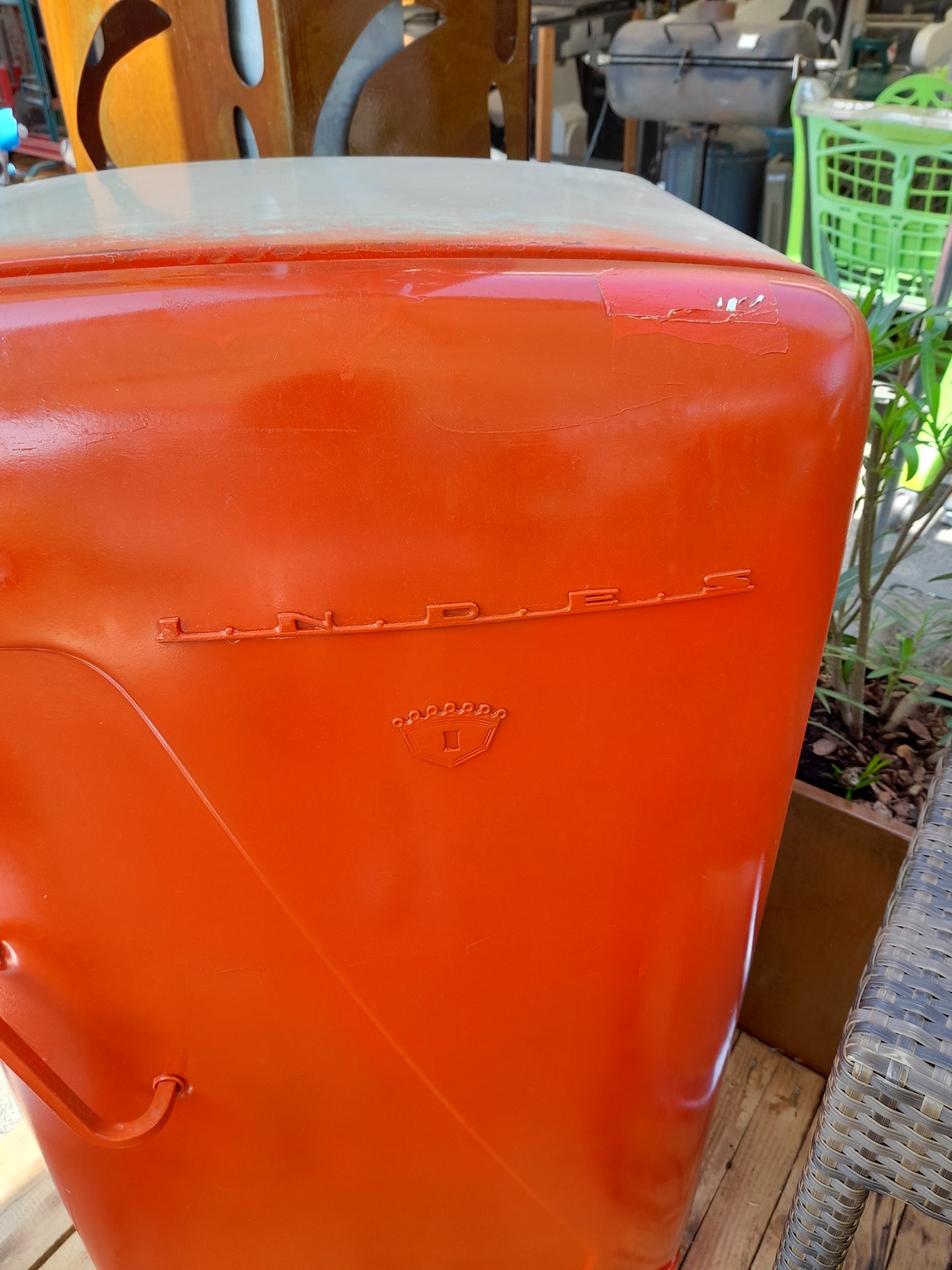 FRIGORIFERO vintage rosso