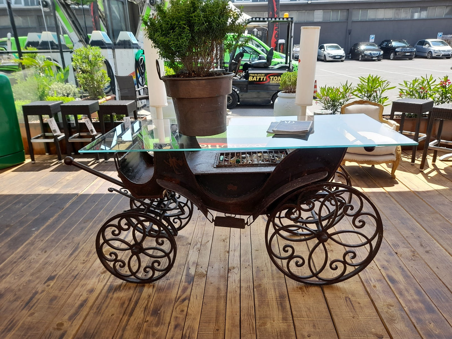 CARROZZA Marocchina in ferro