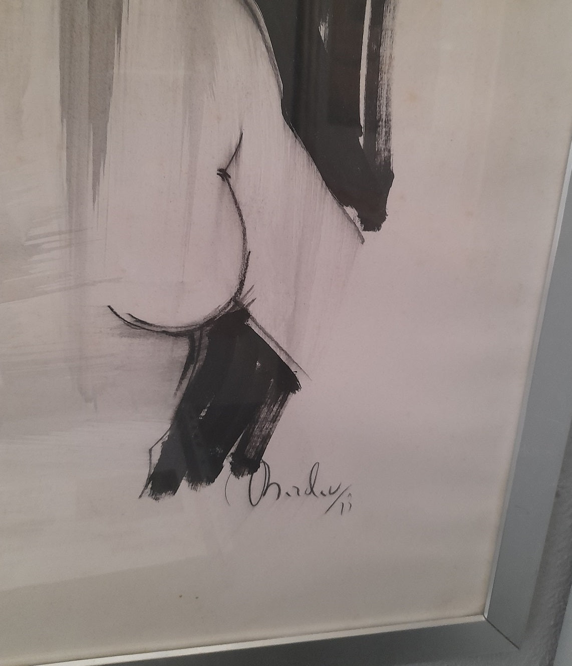 QUADRO Mezzo busto di donna