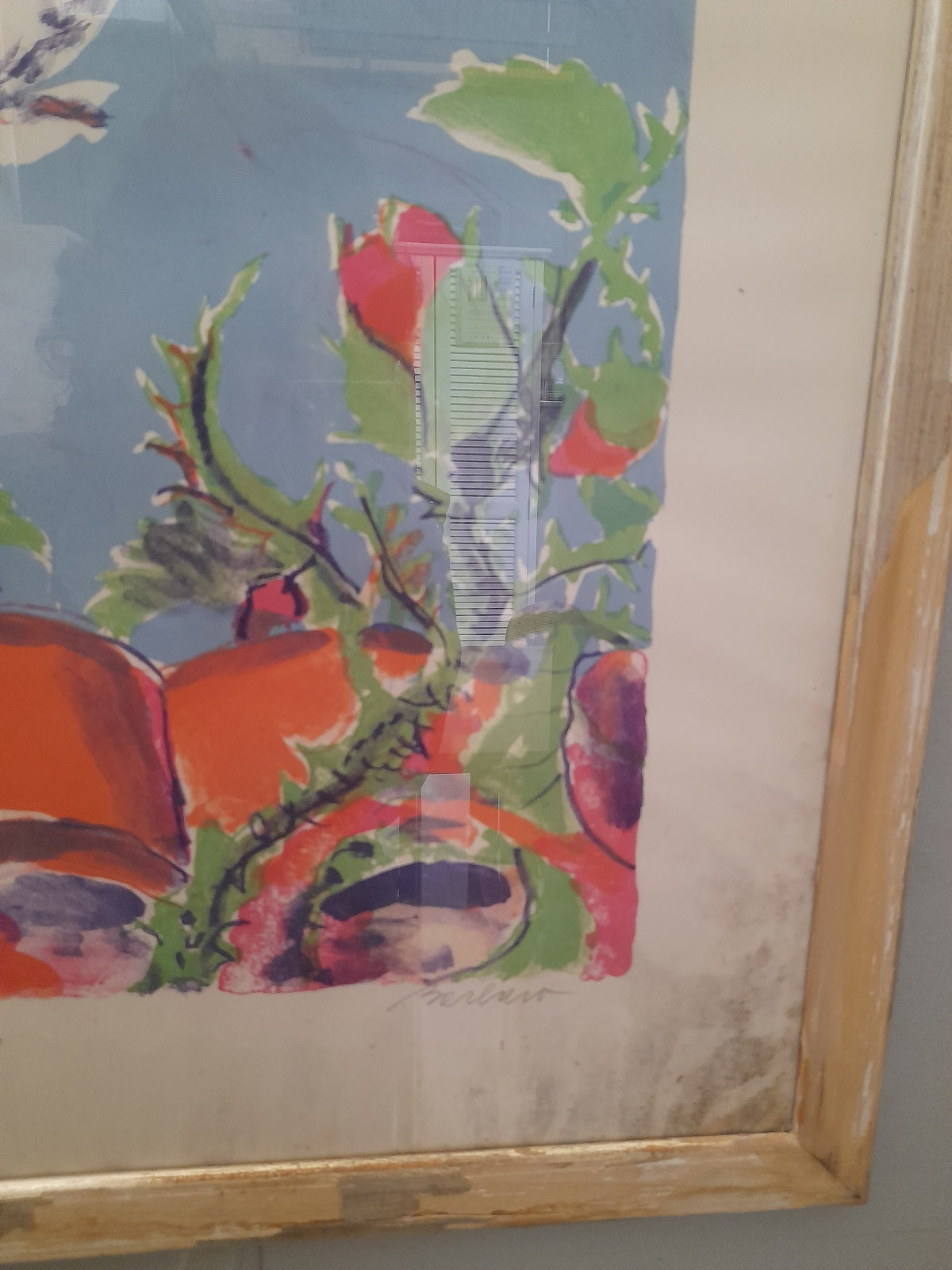 QUADRO Colomba e boccioli