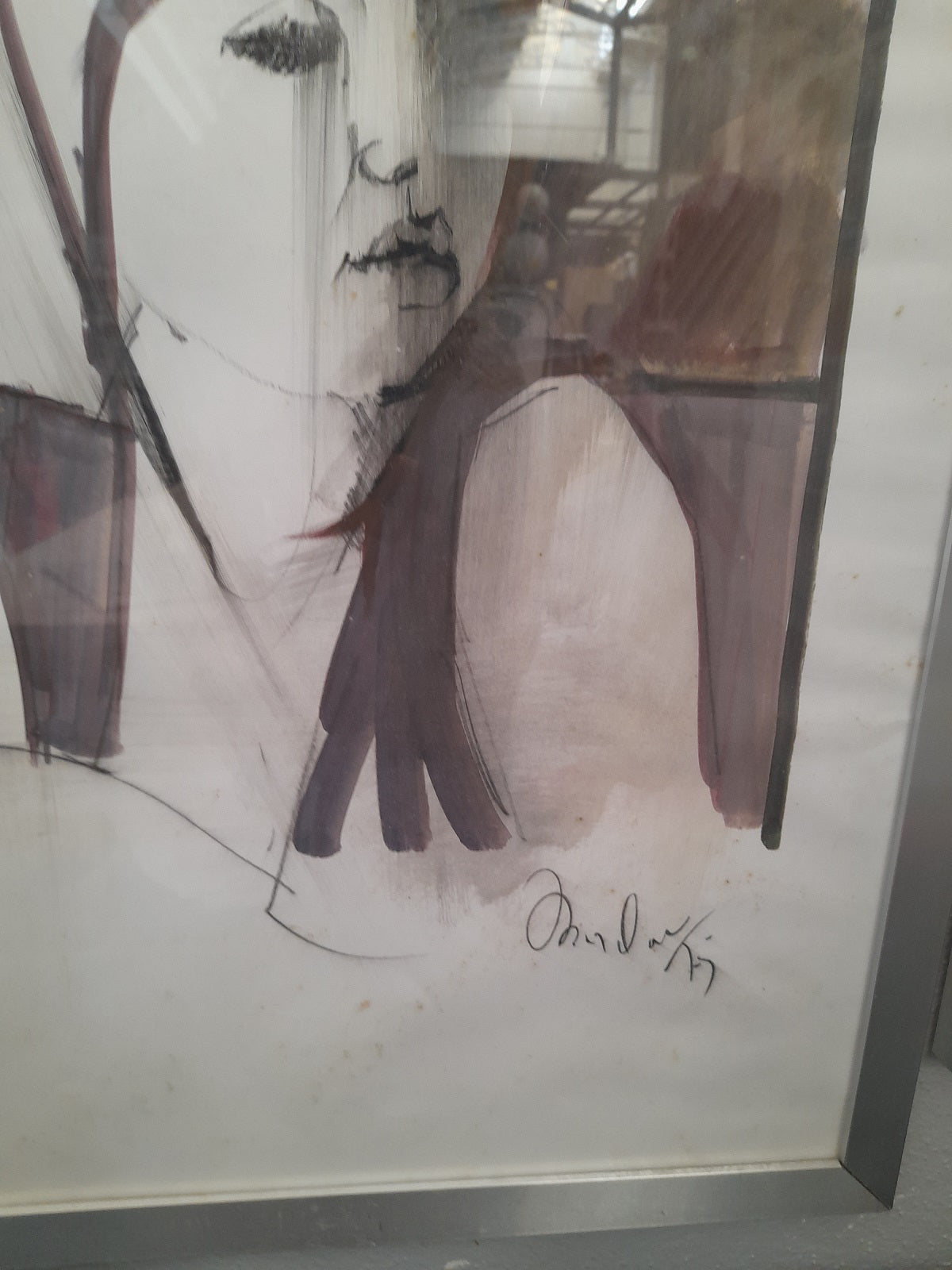 QUADRO Ritratto di donna