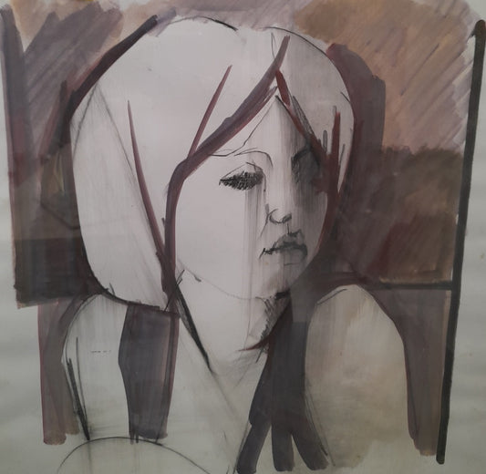 QUADRO Ritratto di donna