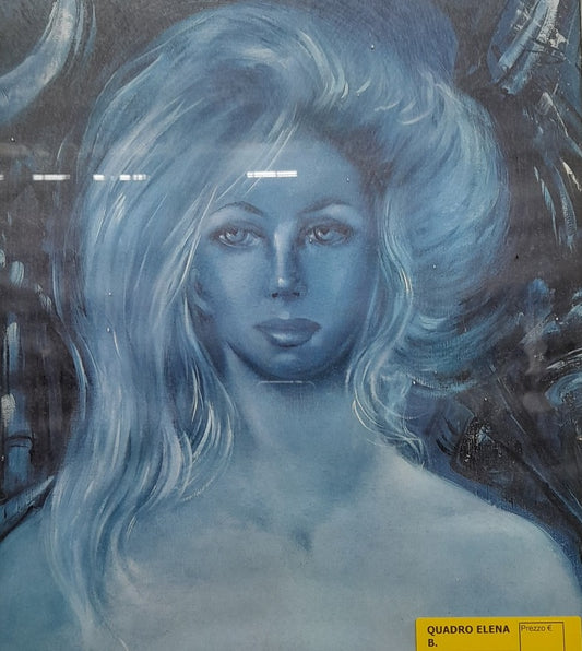 ELEN B. ritratto in blu
