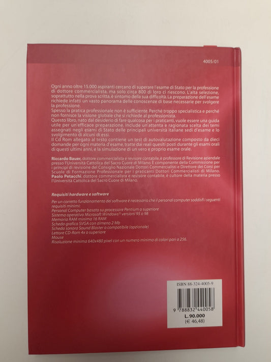 LIBRO - L'esame per commercialista