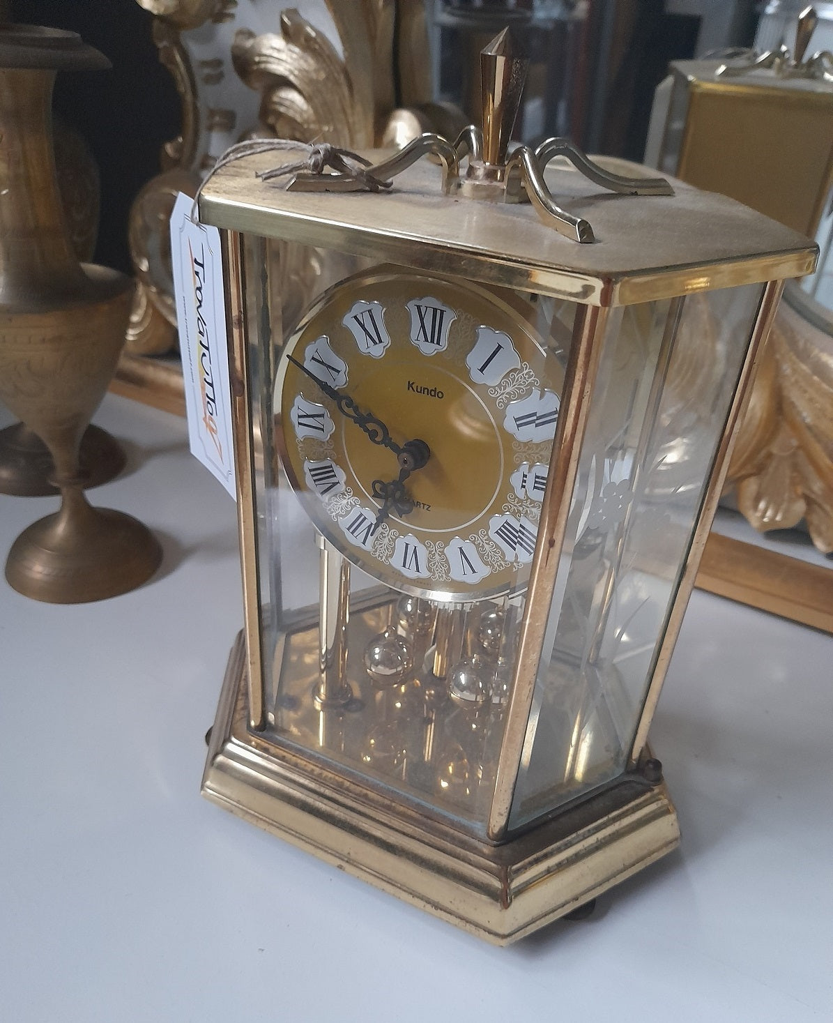 KUNDO pendolo in ottone