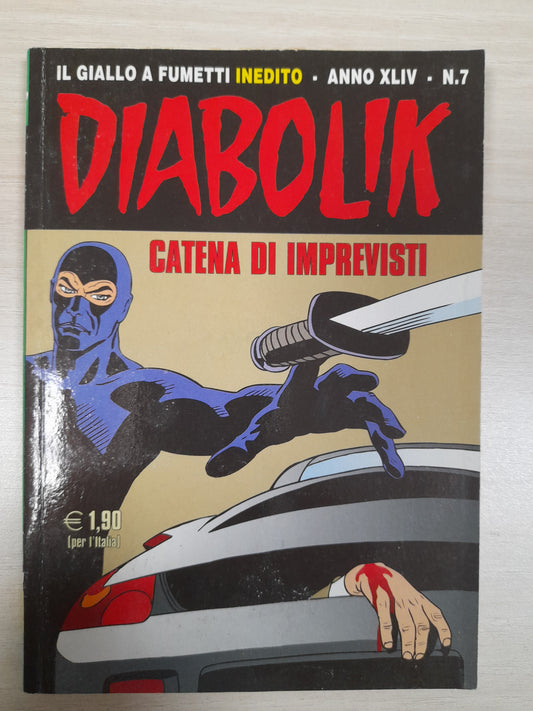 DIABOLIK - Giallo a fumetti inedito - n.7