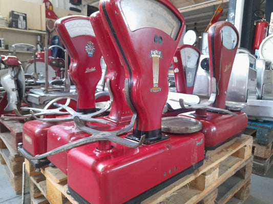 DUCALE TORINO bilancia a due piatti rossa