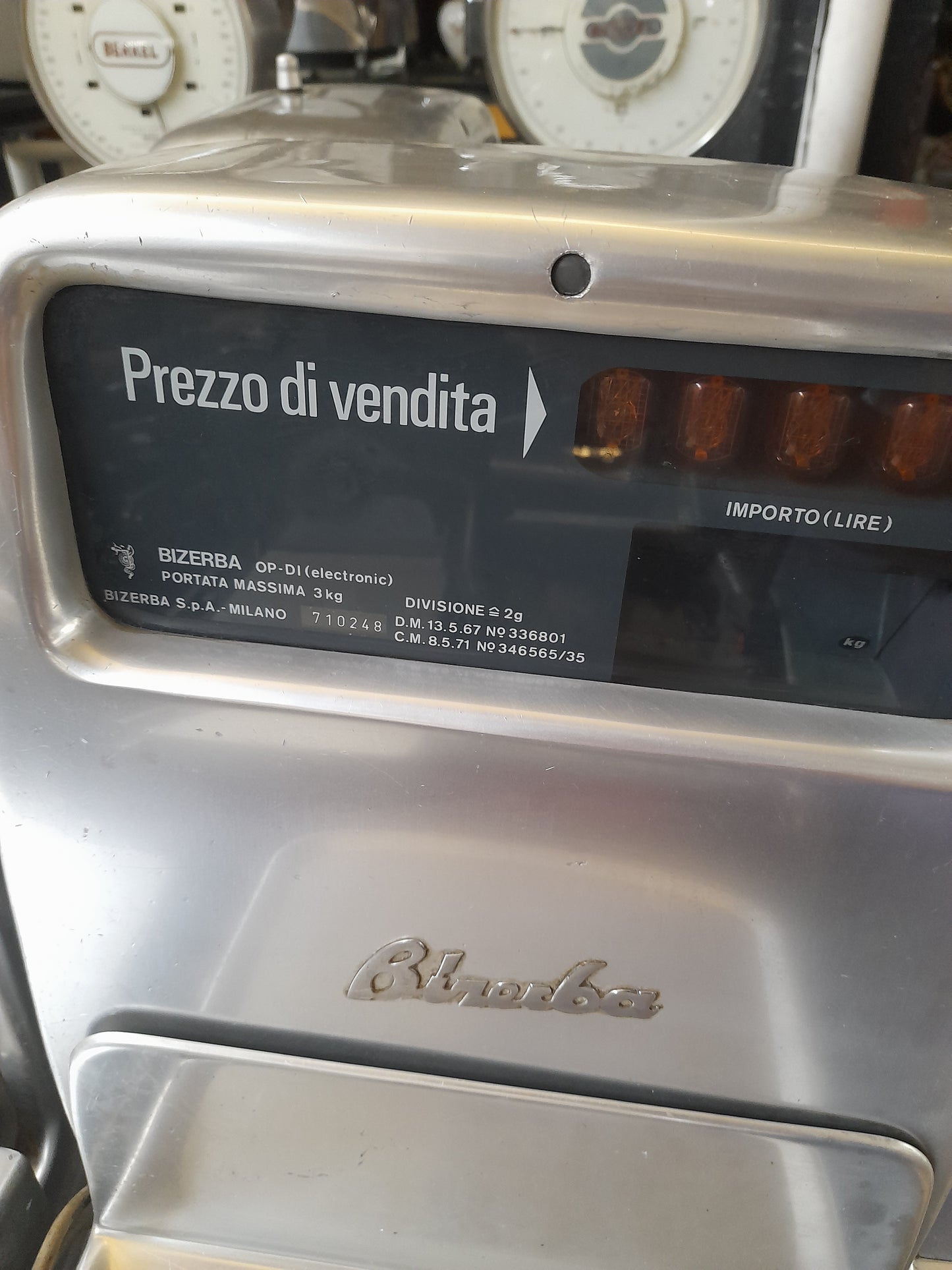 BIZERBA bilancia a proiezione ottica