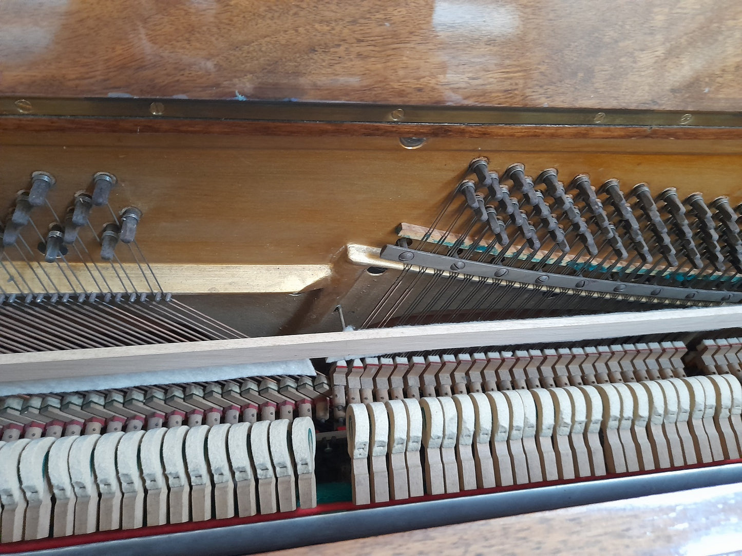 GERB. ZIMMERMANN pianoforte verticale