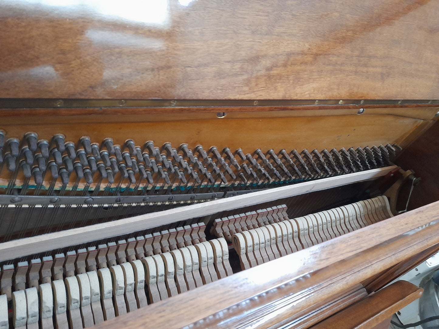 GERB. ZIMMERMANN pianoforte verticale
