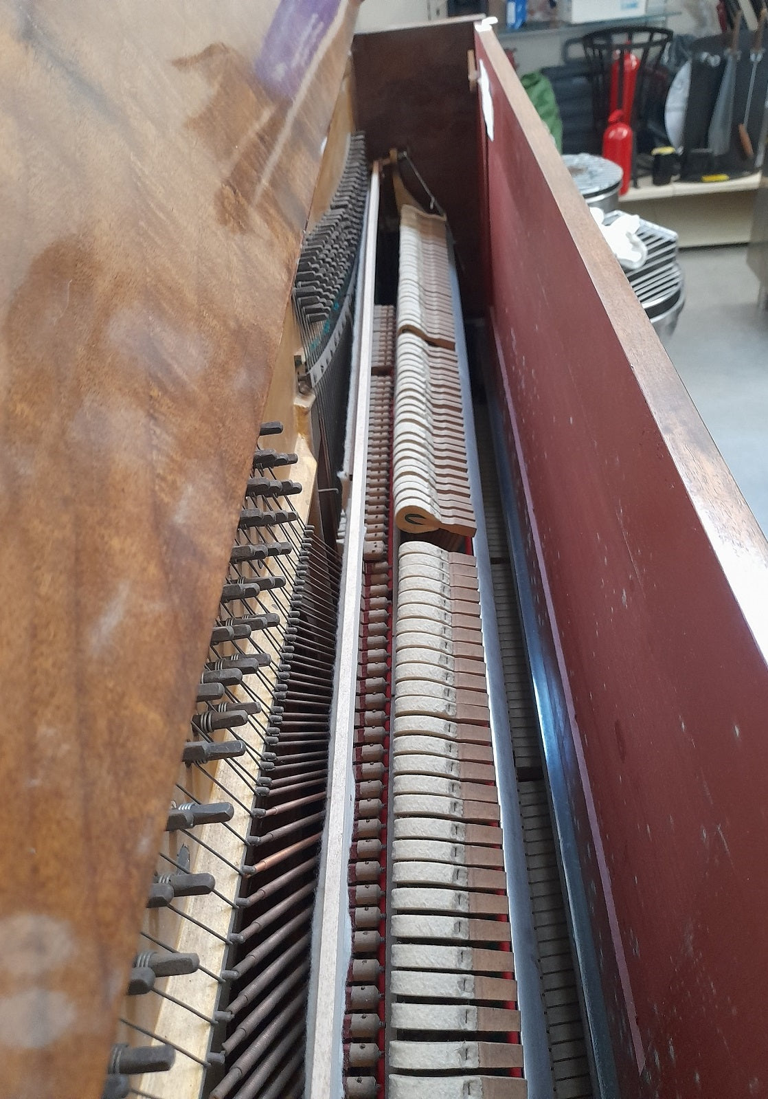 GERB. ZIMMERMANN pianoforte verticale
