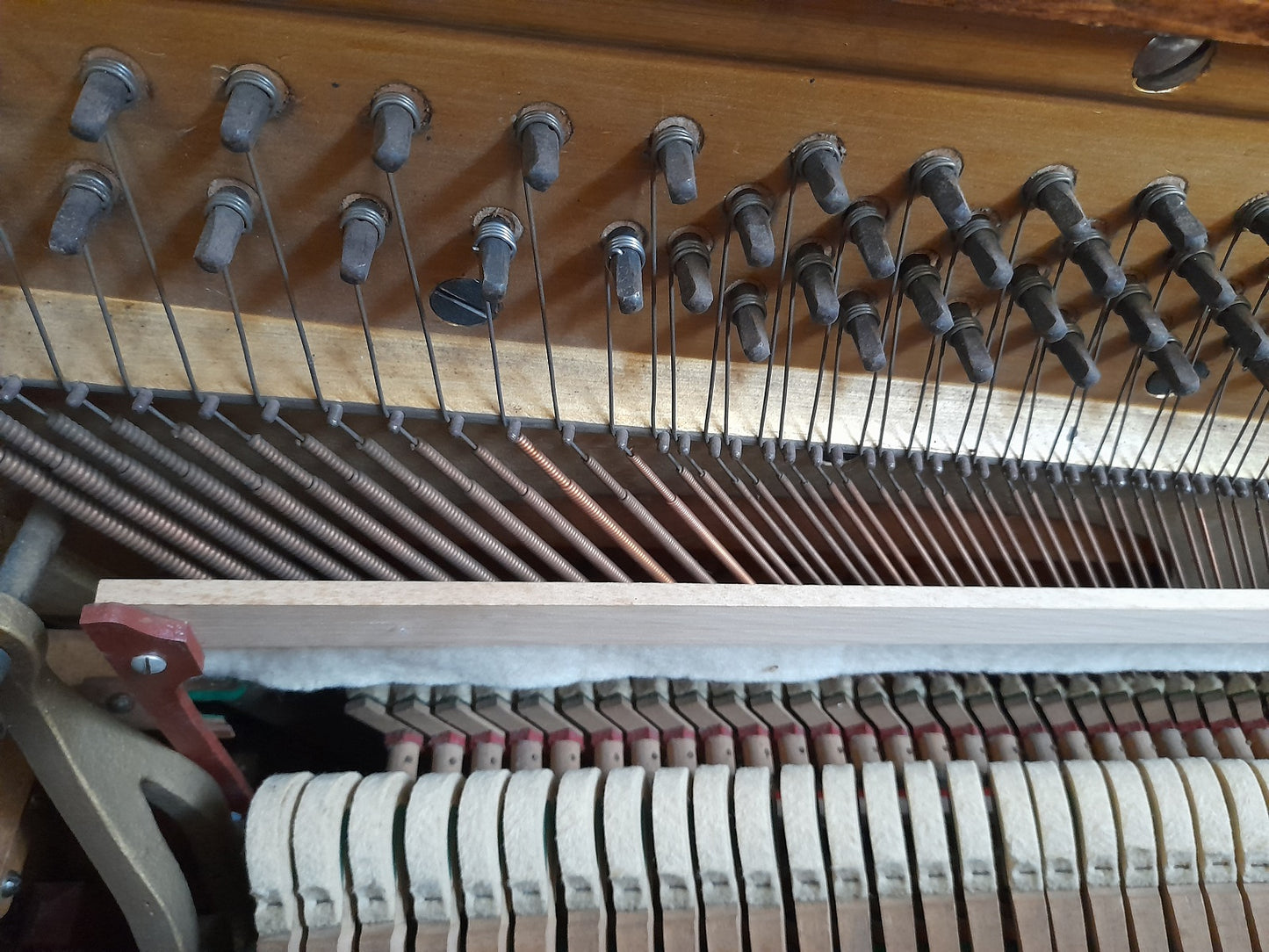 GERB. ZIMMERMANN pianoforte verticale
