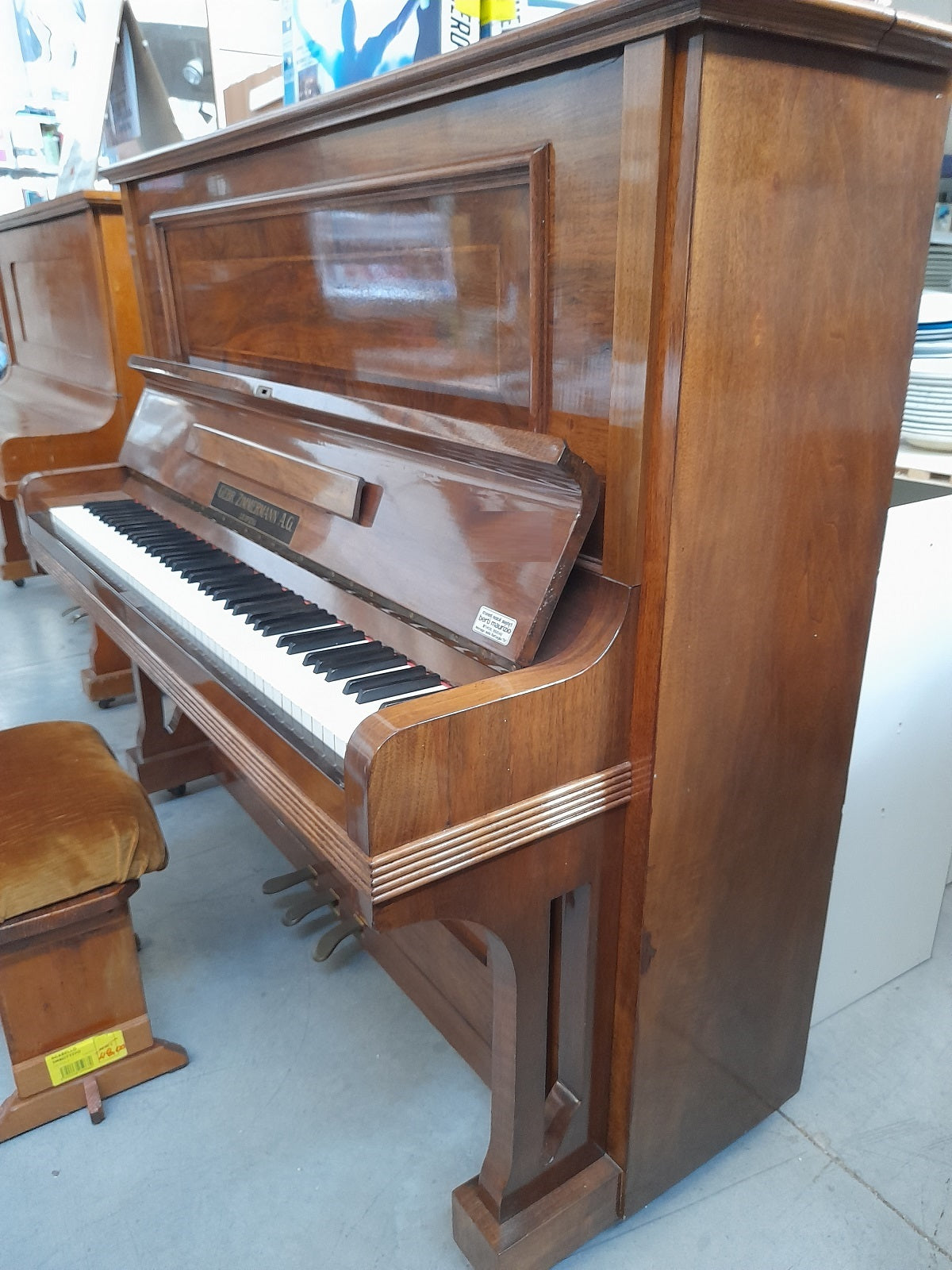 GERB. ZIMMERMANN pianoforte verticale