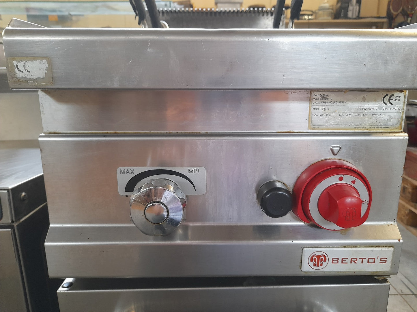 BERTO'S friggitrice professionale