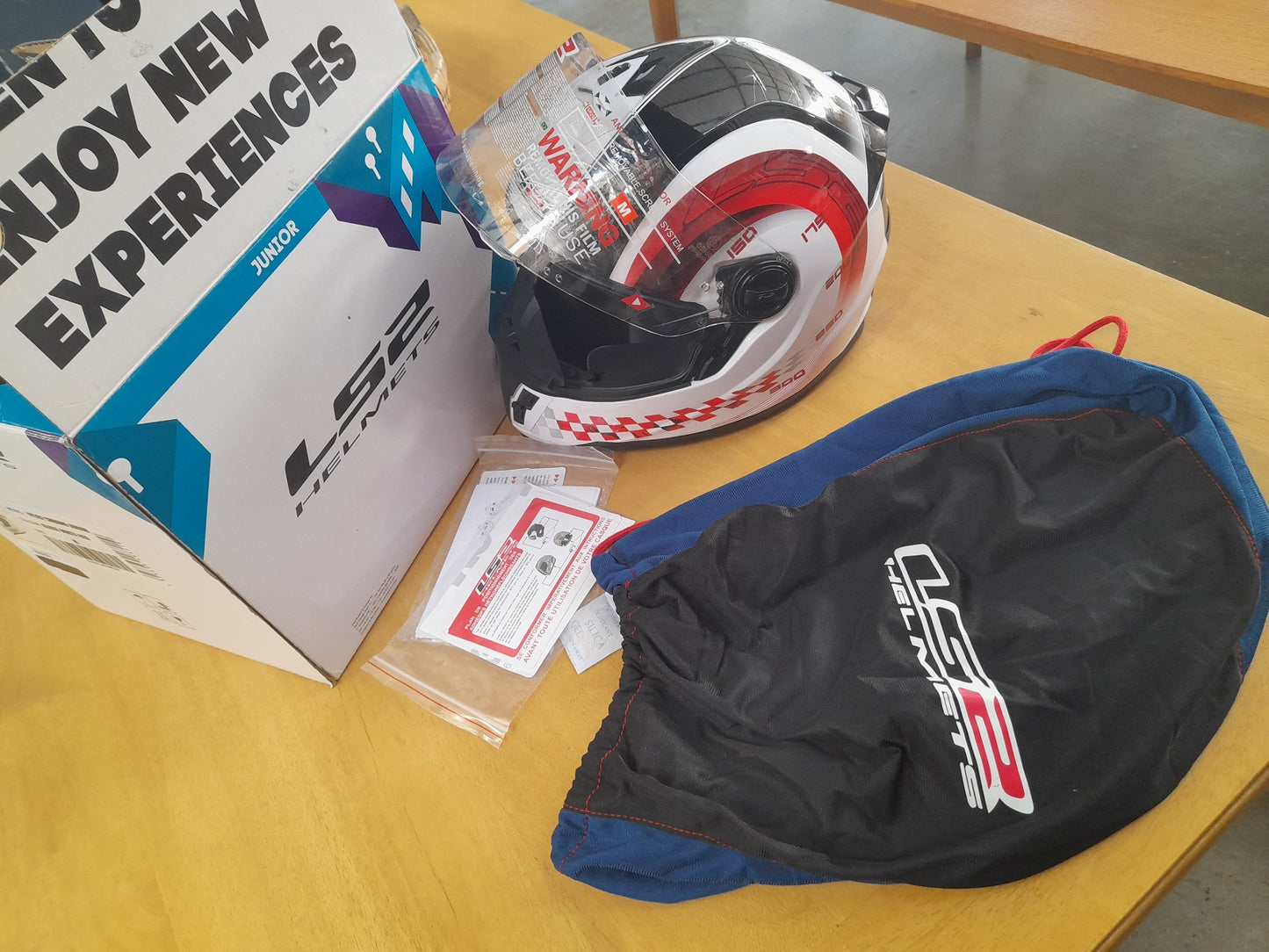 LS2 CHRONO JUNIOR casco per moto