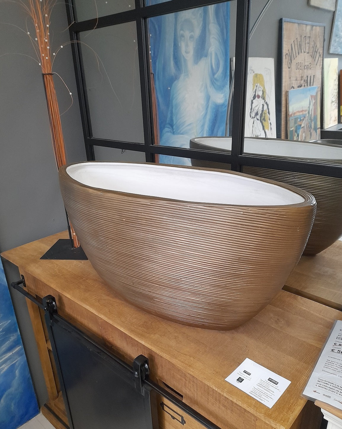 VASO DECORATIVO - Oro