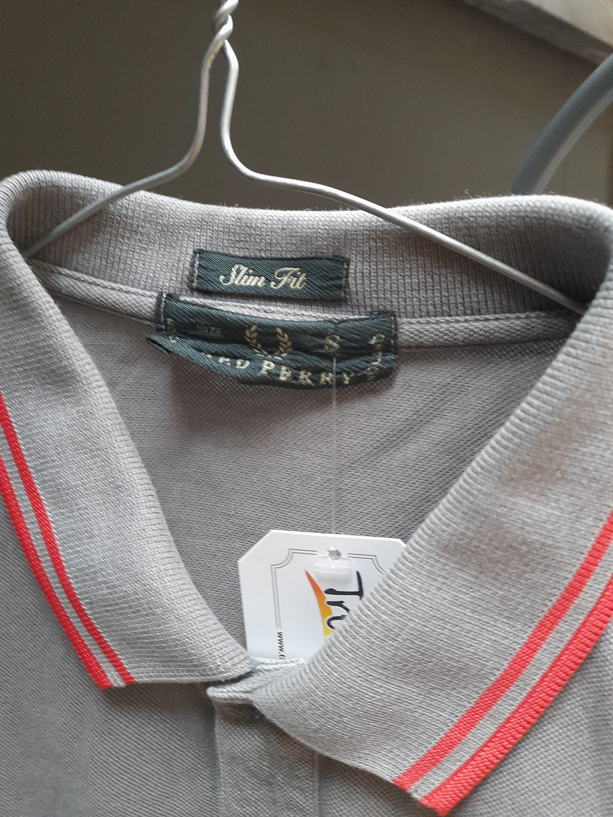 FRED PERRY polo uomo grigia