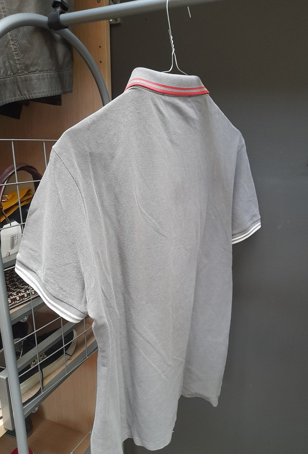 FRED PERRY polo uomo grigia
