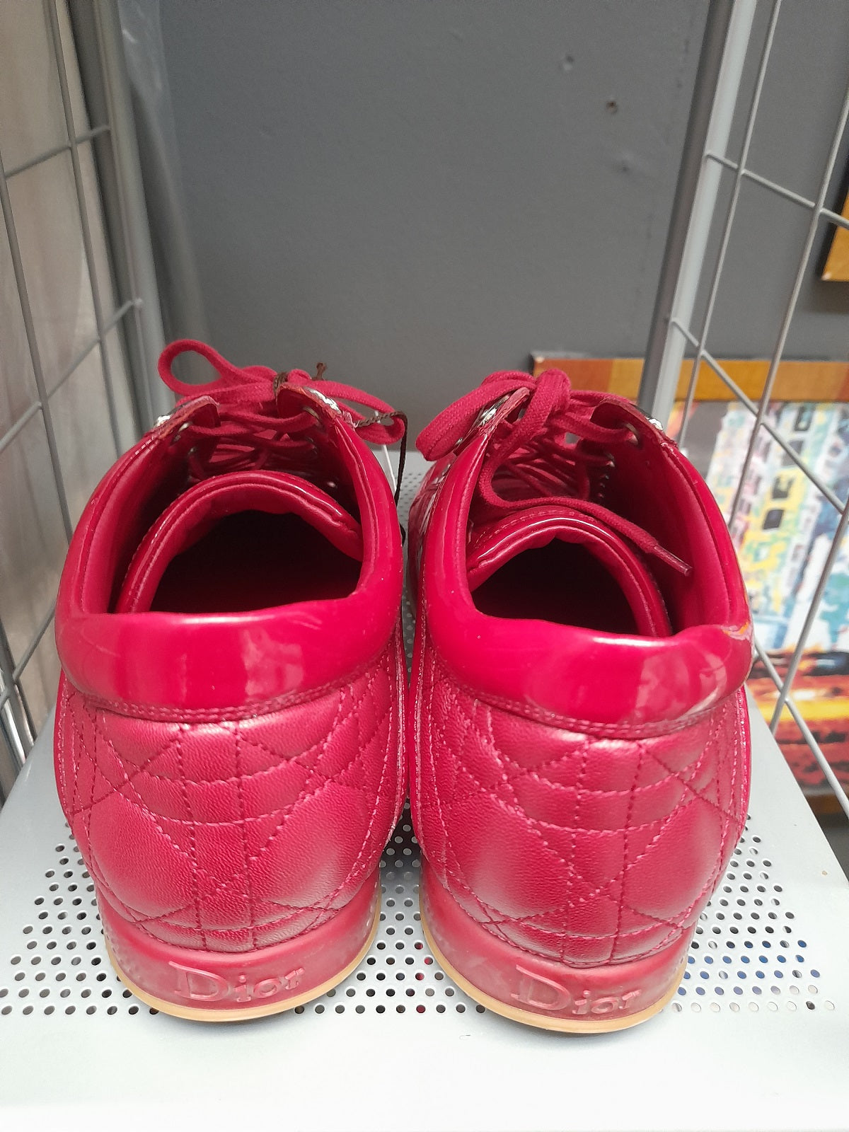 CRISTIAN DIOR sneakers rosse
