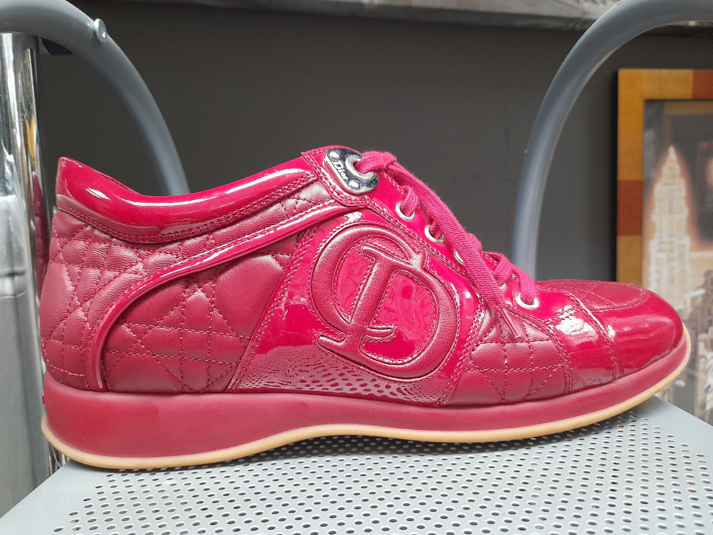 CRISTIAN DIOR sneakers rosse