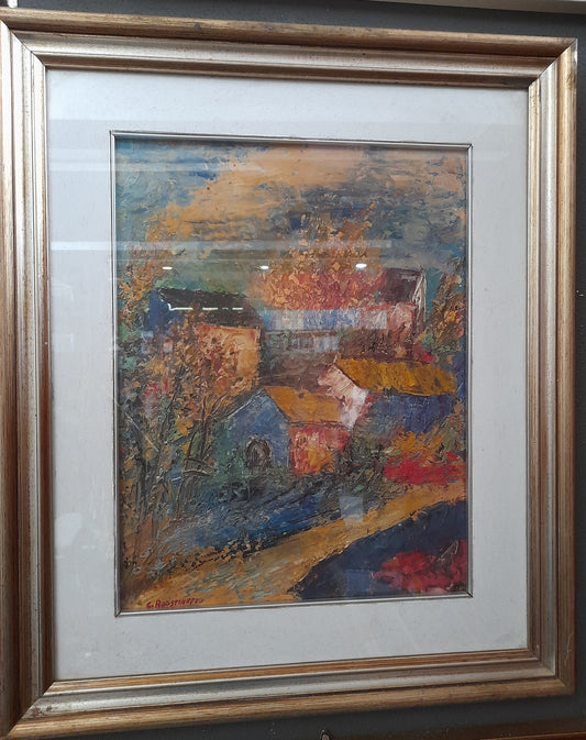 CORRADO AGOSTINETTO - Paesaggio di campagna