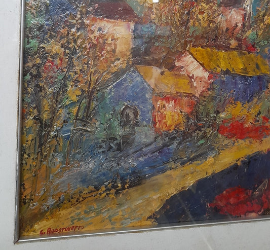 CORRADO AGOSTINETTO - Paesaggio di campagna