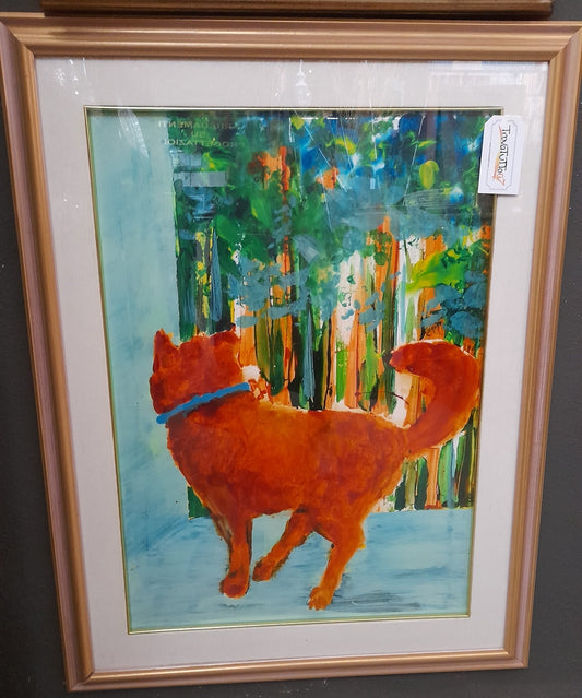 QUADRO Volpe nel bosco