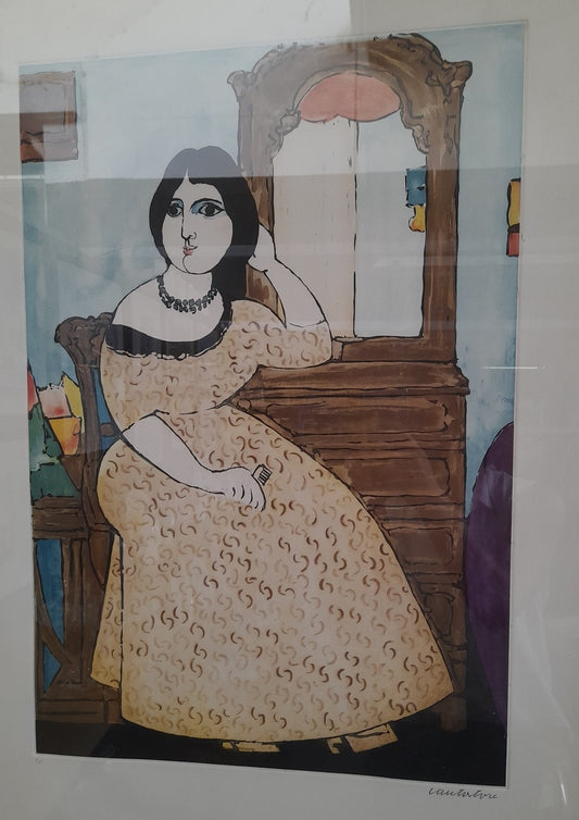 DOMENICO CANTATORE - Donna allo specchio