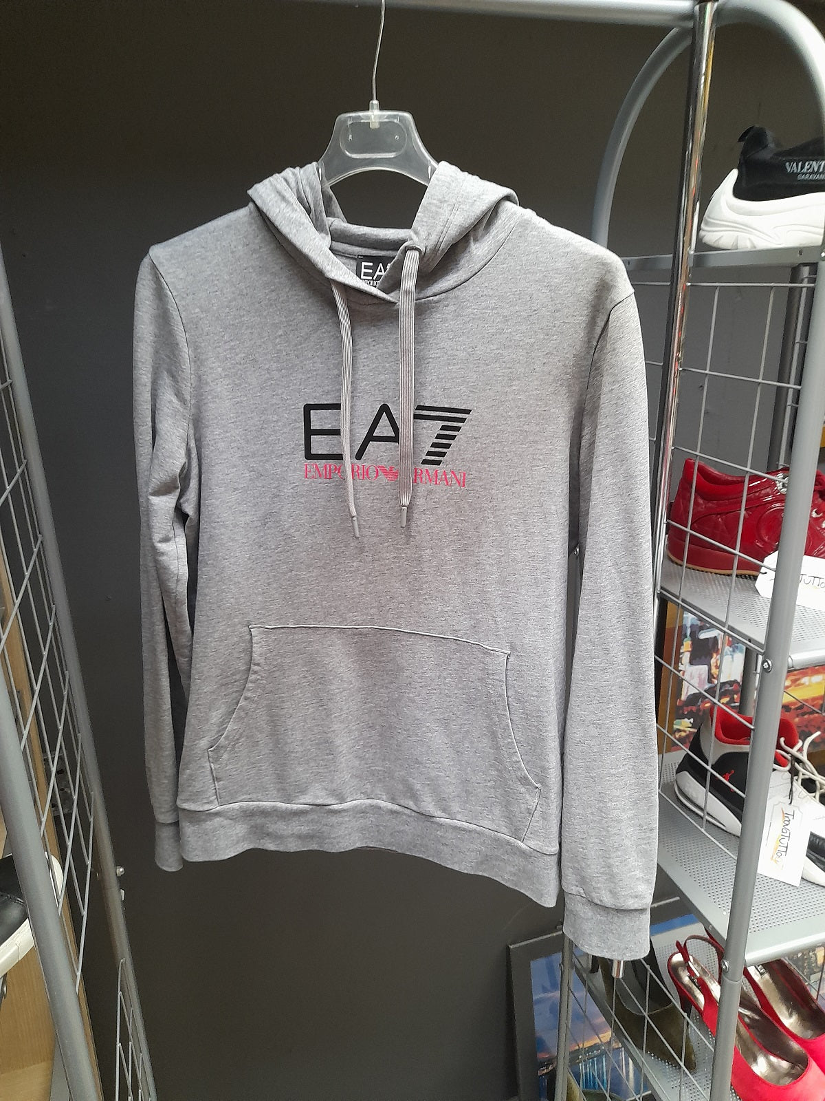 EMPORIO ARMANI EA7 felpa grigia