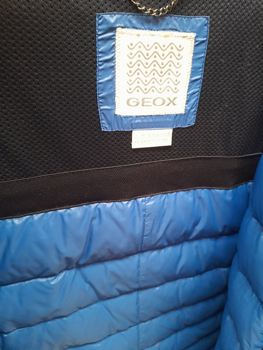 GEOX cappotto imbottito blu scuro