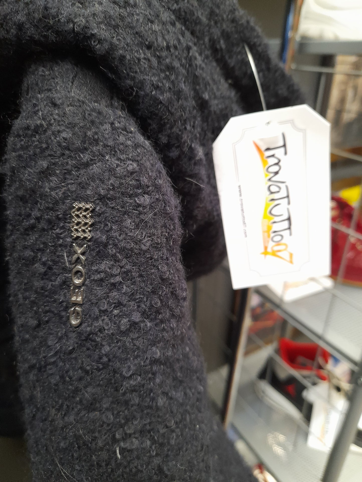 GEOX cappotto imbottito blu scuro