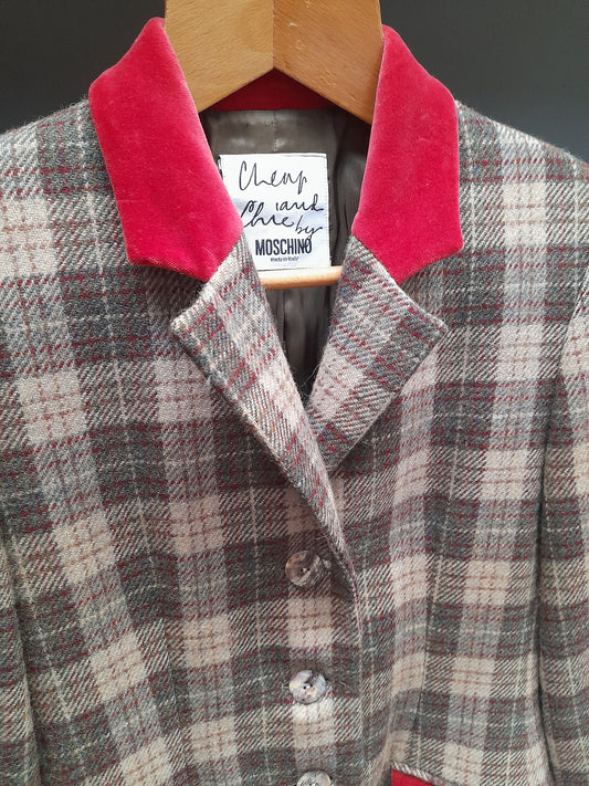 MOSCHINO Cheap and Chic blazer in lana