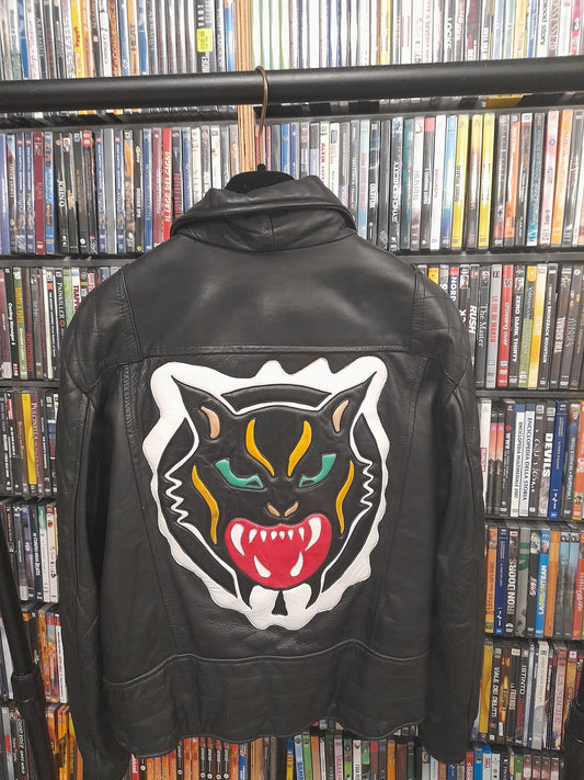 AMERIKANISCHE MOTORRADER giacca moto in pelle