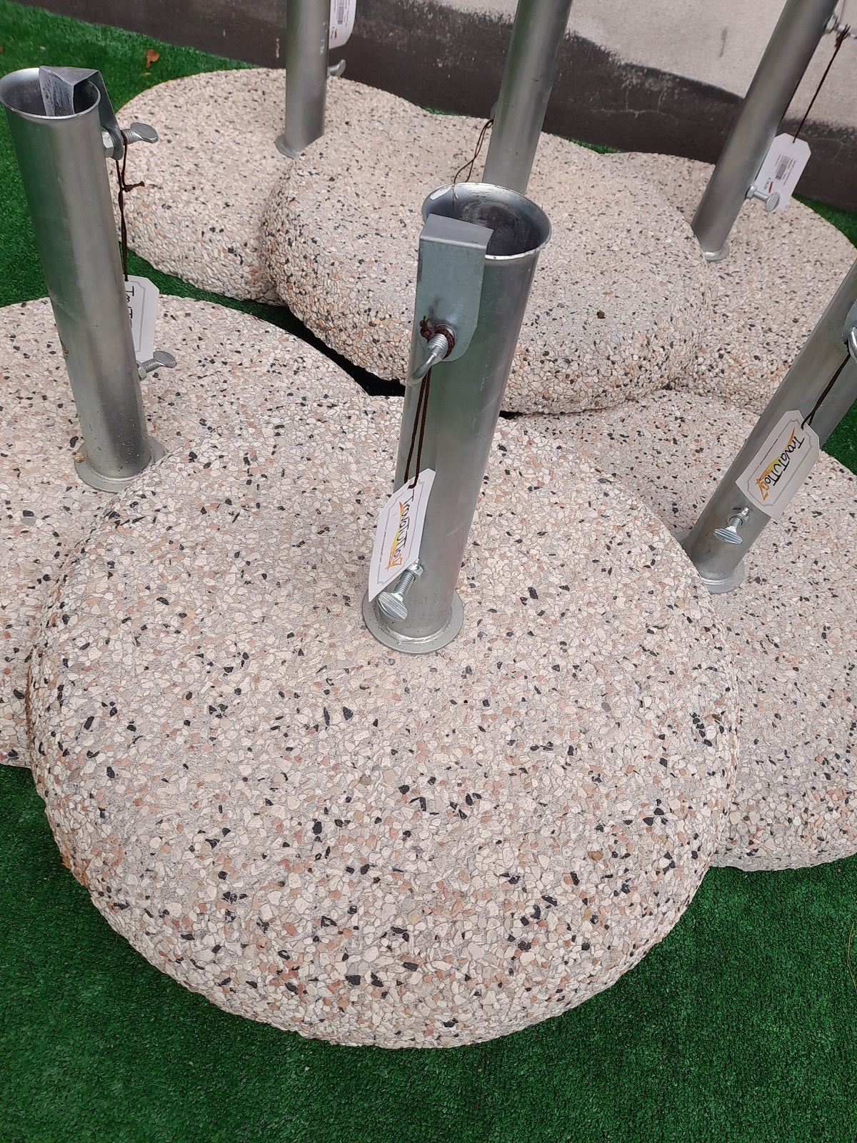 BASE OMBRELLONE in graniglia