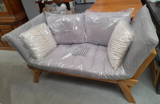 RELAX - Divano regolabile in legno di acacia