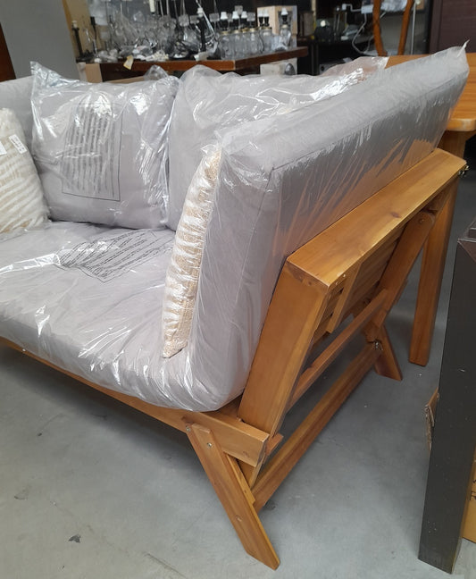 RELAX - Divano regolabile in legno di acacia