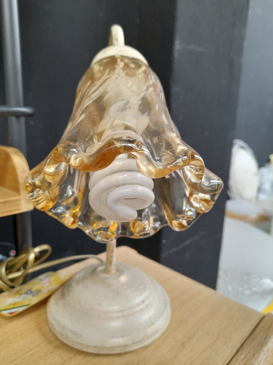 CALLA AMBRA - Lampada da tavolo