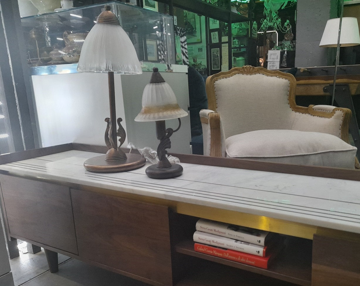 DECO' - Lampada da tavolo stile vintage