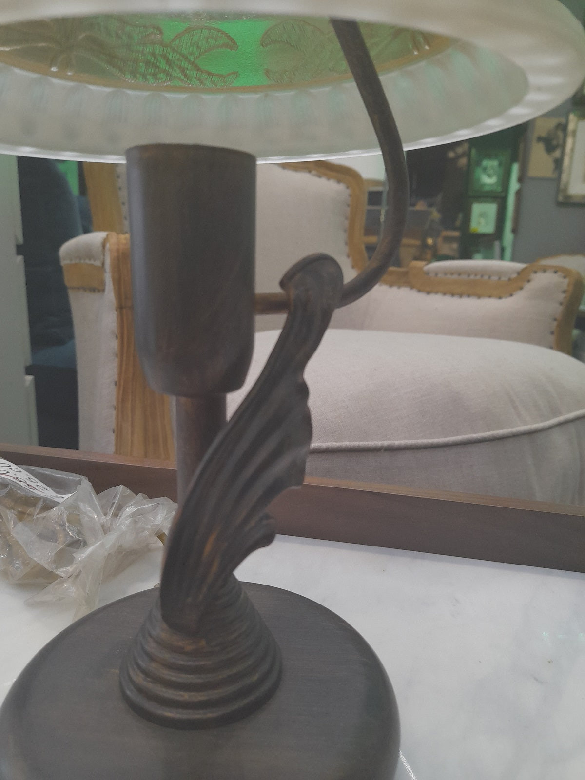 NOUVEAU - Lampada da tavolo stile vintage
