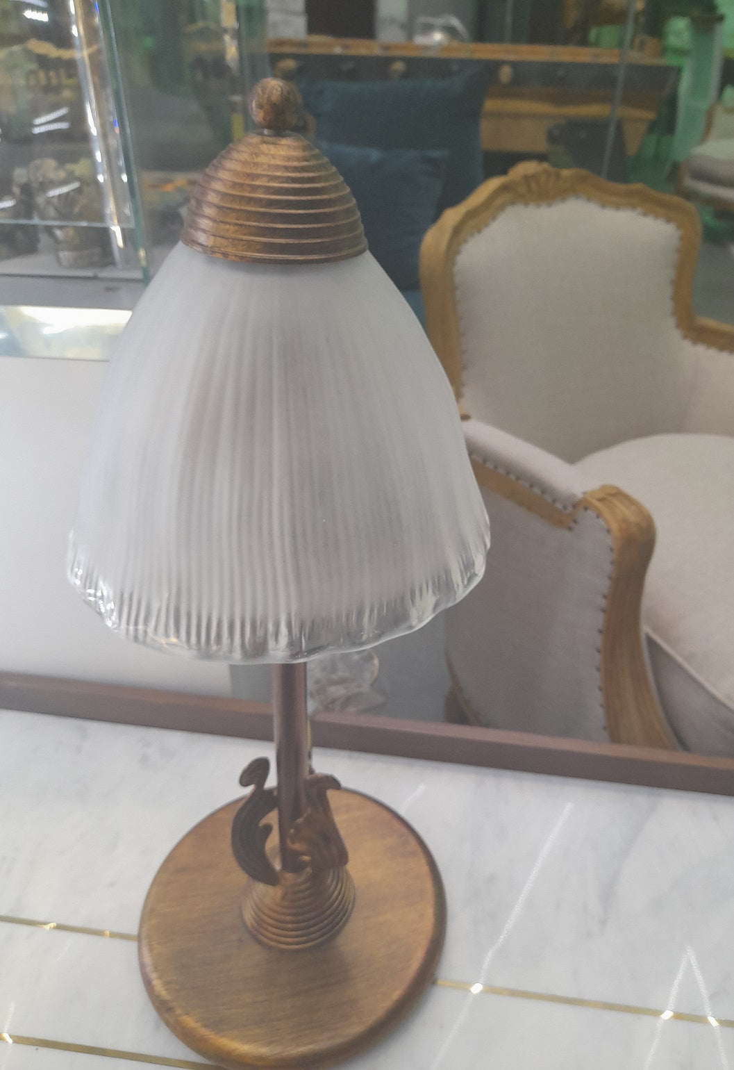 DECO' - Lampada da tavolo stile vintage
