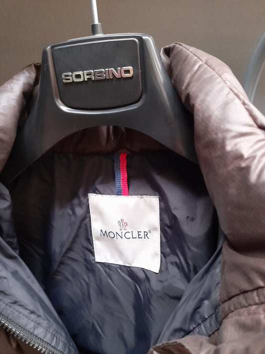 MONCLEAR ENFANT piumino marrone