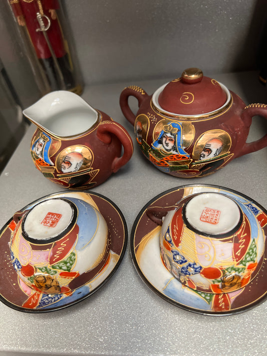 Set da te’ in finissima porcellana cinese
