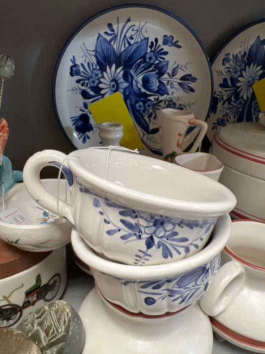 2 tazzine Dipinte a mano