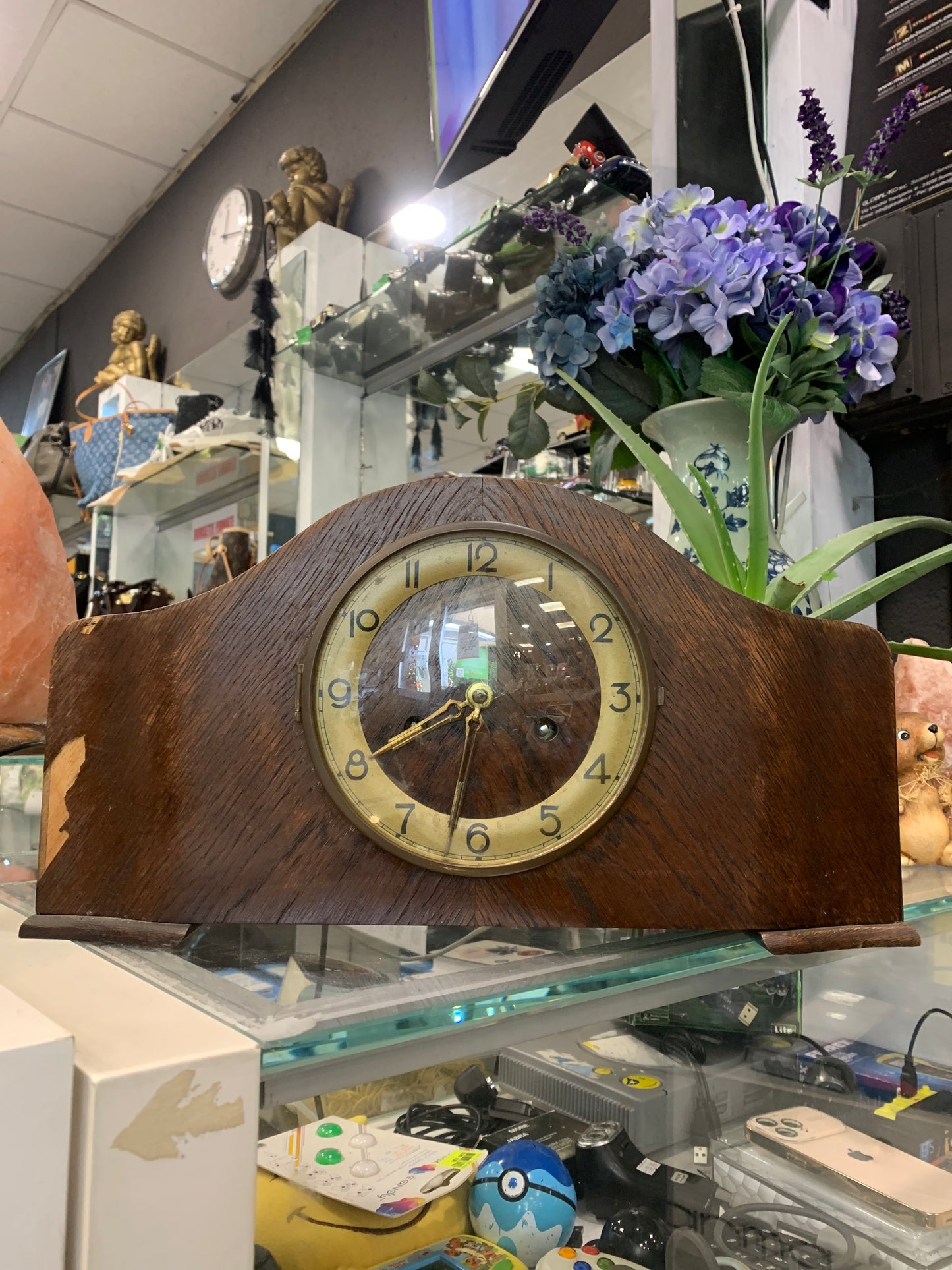 Sveglia in Legno Vintage