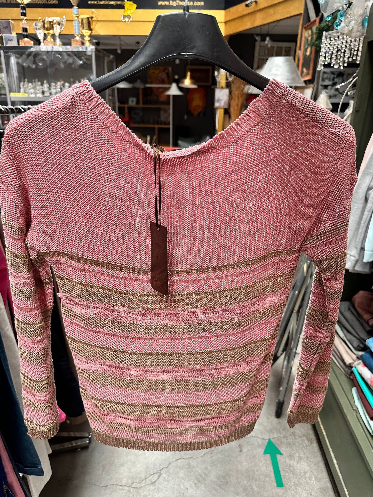 Maglia a righe donna