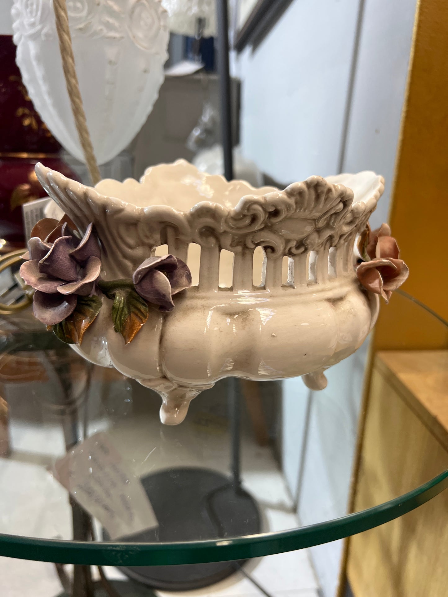 Centro tavola in ceramica