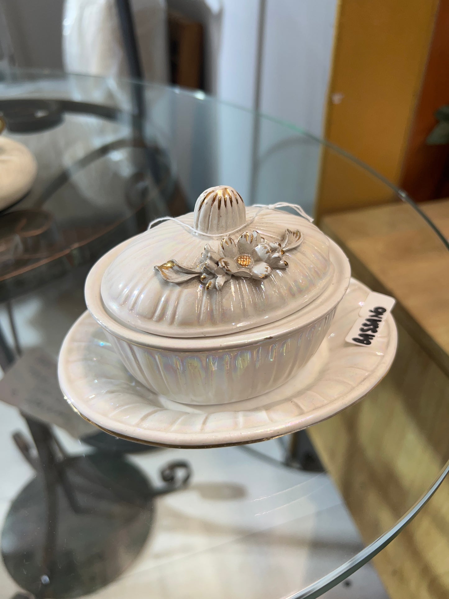 Zuccheriera ceramica di bassano