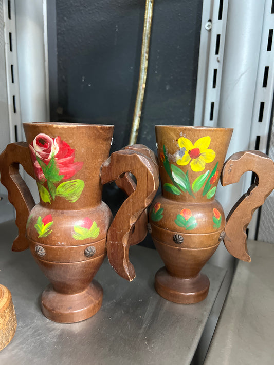 Vaso in legno